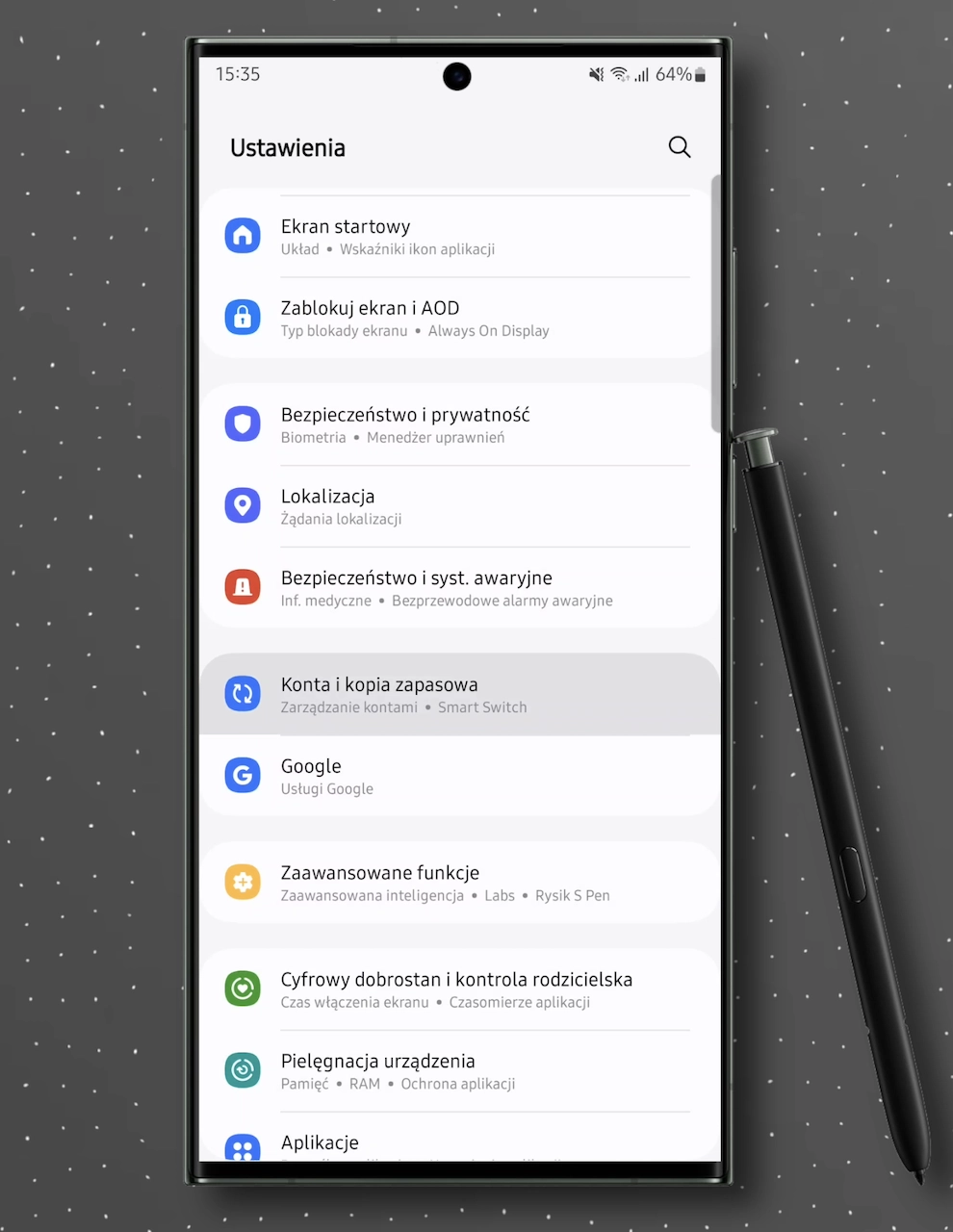 samsung-s24-pierwsze-ustawienia